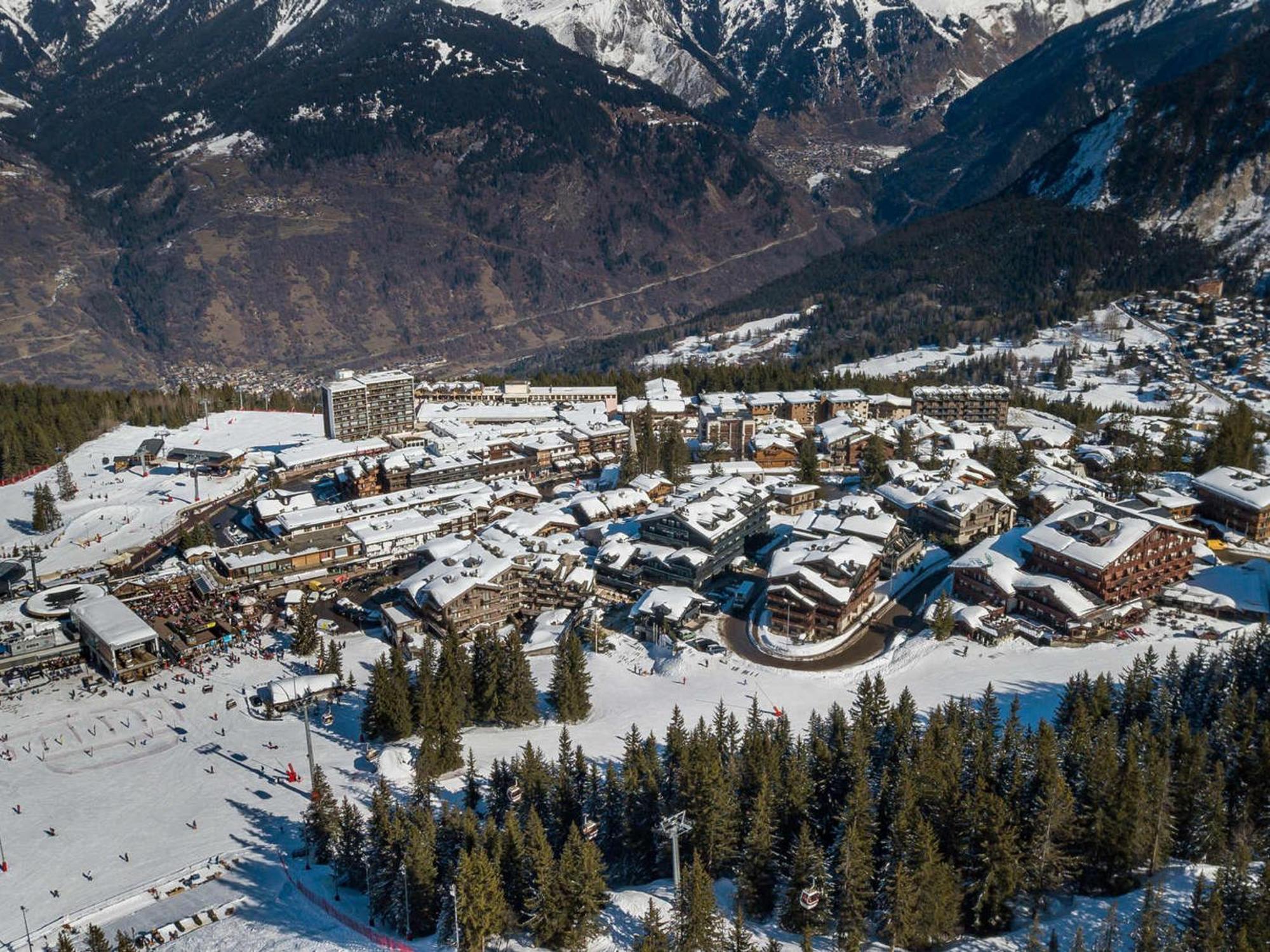 Charmant Appartement Avec Balcon Sud, Au Pied Des Pistes A Courchevel 1850 - Fr-1-564-41 エクステリア 写真