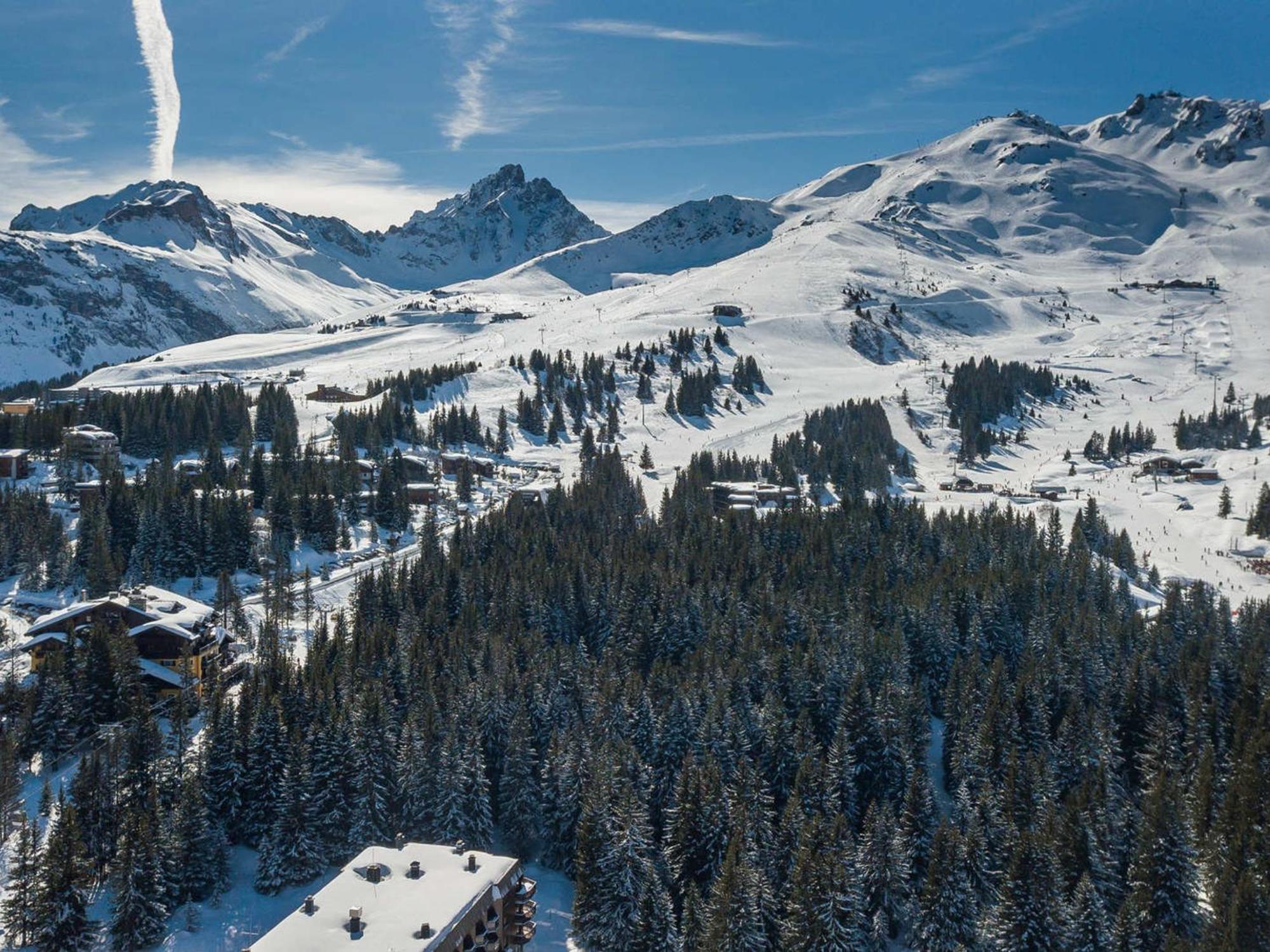 Charmant Appartement Avec Balcon Sud, Au Pied Des Pistes A Courchevel 1850 - Fr-1-564-41 エクステリア 写真